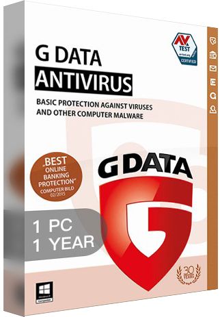 G Data Antiviru - 1 PC - 1 Year