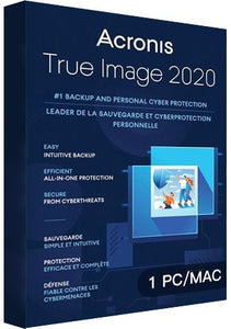 Acronis True Image 2020 - 1 PC MAC