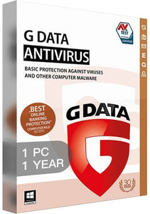 G Data Antiviru - 1 PC - 1 Year