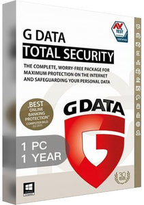 G Data Total Security - 1 PC - 1 Year