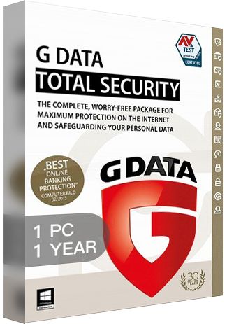 G Data Total Security - 1 PC - 1 Year