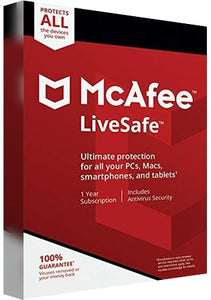 McAfee Life Safe Unlimited - 1 Year