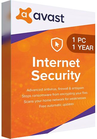 Avast Internet Security - 1 PC - 1 Year