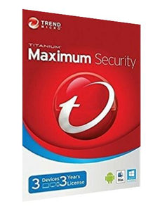 Trend Micro Maximum Security Multi Device - 3 Devices - 3 Years